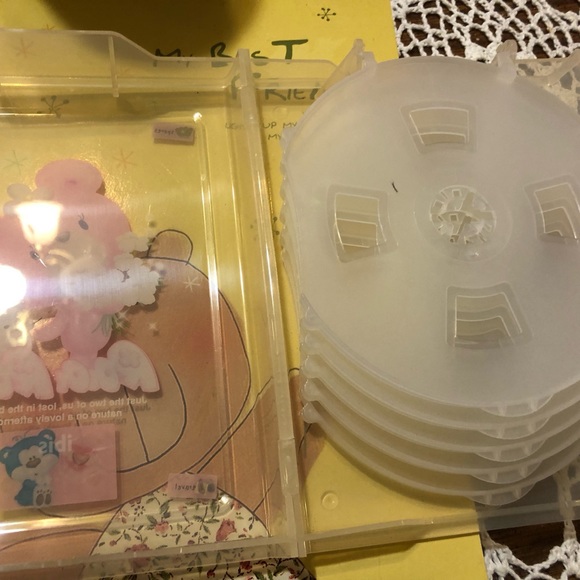 Morning Glory Bear 3 Pc Lot. Bank CD Case & book - Picture 10 of 10